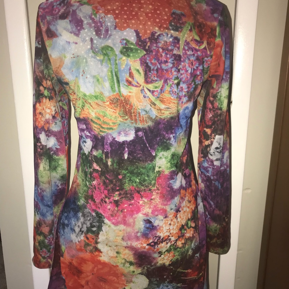 Reversible Tunic ~ Solid & Print - Picture 6 of 6